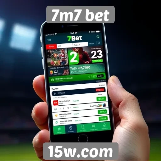 Acessibilidade do 7m7 bet em dispositivos móveis
